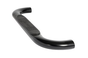 Chevrolet Silverado Nerf Bars - Dee Zee - 4 in. Oval Design - Textured Black - `14-`19